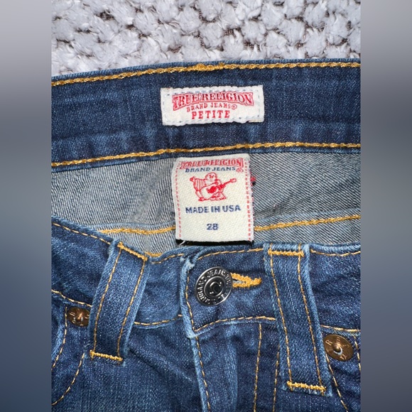 👀 True Religion Becky Mom Size 28 Petite - Picture 3 of 12